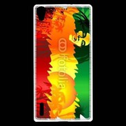 Coque Huawei Ascend P7 Chanteur de reggae