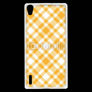 Coque Huawei Ascend P7 Fond à carreaux