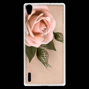 Coque Huawei Ascend P7 Rose rétro 