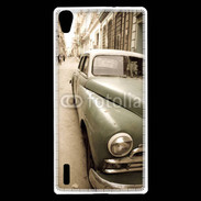 Coque Huawei Ascend P7 Vintage voiture à Cuba