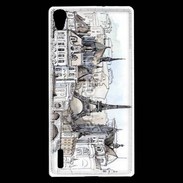 Coque Huawei Ascend P7 Vintage France 75