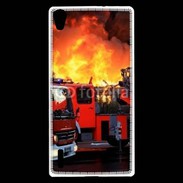 Coque Huawei Ascend P7 Intervention des pompiers incendie