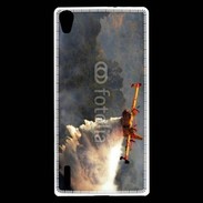Coque Huawei Ascend P7 Pompiers Canadair