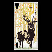 Coque Huawei Ascend P7 Illustration de cerf 5