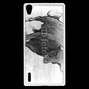 Coque Huawei Ascend P7 Dessin de taureau de corrida