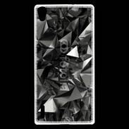 Coque Huawei Ascend P7 Fond cristal abstrait