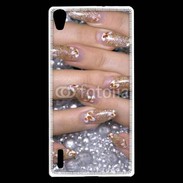 Coque Huawei Ascend P7 Manucure des ongles et décoration