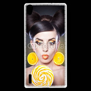 Coque Huawei Ascend P7 Lolita lollipops
