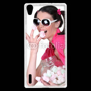 Coque Huawei Ascend P7 lolita candy