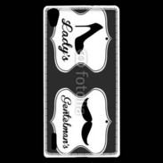 Coque Huawei Ascend P7 Lady's gentleman's