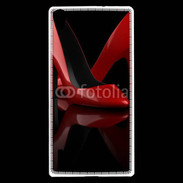 Coque Huawei Ascend P7 Escarpins rouges 2