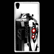 Coque Huawei Ascend P7 Voiture de course noire