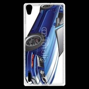 Coque Huawei Ascend P7 Mustang bleue