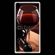 Coque Huawei Ascend P7 Verre de vin rouge