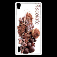 Coque Huawei Ascend P7 Amour de chocolat