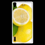 Coque Huawei Ascend P7 Citron jaune