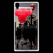 Coque Huawei Ascend P7 Margarita fraise