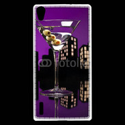 Coque Huawei Ascend P7 Vodka martini olives