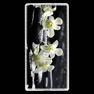 Coque Huawei Ascend P7 Orchidée blanche Zen 11