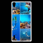 Coque Huawei Ascend P7 Plongée sous-marine