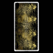 Coque Huawei Ascend P7 Feu d'artifice or