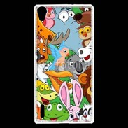 Coque Huawei Ascend P7 Animaux cartoon