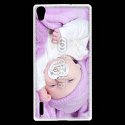 Coque Huawei Ascend P7 Amour de bébé en violet