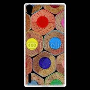 Coque Huawei Ascend P7 Art crayon de couleur