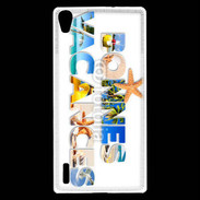 Coque Huawei Ascend P7 Bonnes vacances