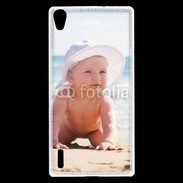 Coque Huawei Ascend P7 Bébé à la plage