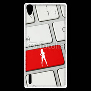 Coque Huawei Ascend P7 Clavier sexy 10