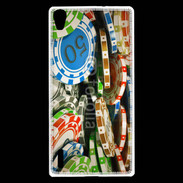 Coque Huawei Ascend P7 Jetons de poker en folie