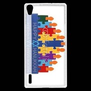 Coque Huawei Ascend P7 Puzzle religieux