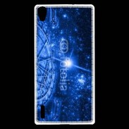 Coque Huawei Ascend P7 Astrologie bleue
