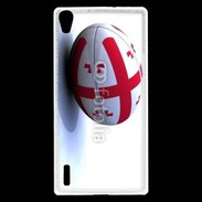 Coque Huawei Ascend P7 Ballon de rugby Georgie