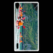 Coque Huawei Ascend P7 Balade en canoë kayak 2