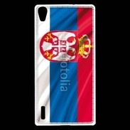 Coque Huawei Ascend P7 Drapeau Serbie