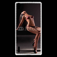 Coque Huawei Ascend P7 Body painting Femme