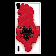 Coque Huawei Ascend P7 drapeau Albanie