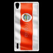 Coque Huawei Ascend P7 drapeau Costa Rica