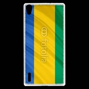 Coque Huawei Ascend P7 Drapeau Gabon