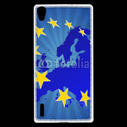 Coque Huawei Ascend P7 Drapeau Europe 9