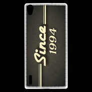 Coque Huawei Ascend P7 Since 1994 gris