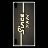 Coque Huawei Ascend P7 Since 1998 gris