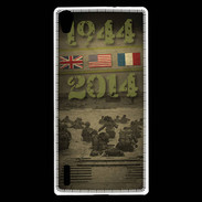 Coque Huawei Ascend P7 Débarquement Normandie plage 1 ZG