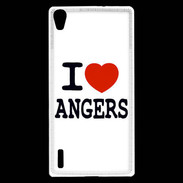 Coque Huawei Ascend P7 I love Angers