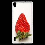 Coque Huawei Ascend P7 Belle fraise PR