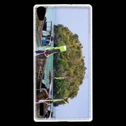 Coque Huawei Ascend P7 DP Barge en bord de plage