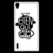 Coque Huawei Ascend P7 Adishatz Humour Aveyron