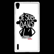 Coque Huawei Ascend P7 Adishatz Humour Ardèche